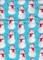 Fabric Traditions Christmas Best in Snow-Man Blue 100% Cotton Price Per Yard